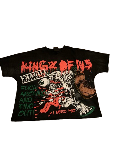 Kingz of I45 Sun Faded Box Tee