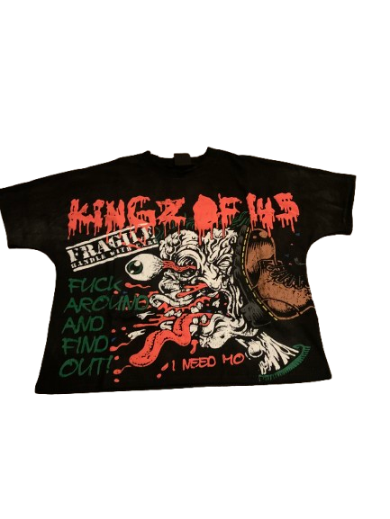 Kingz of I45 Sun Faded Box Tee