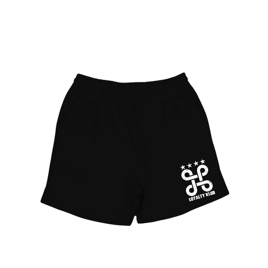 Loyalty Klub Black French Terry Shorts